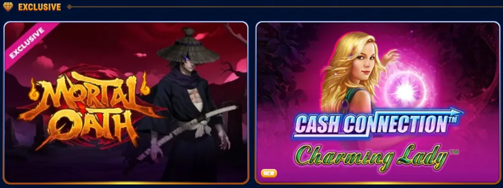 Exkluzivní hry WinGaga Casino